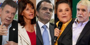 Candidatos presidencia Colombia